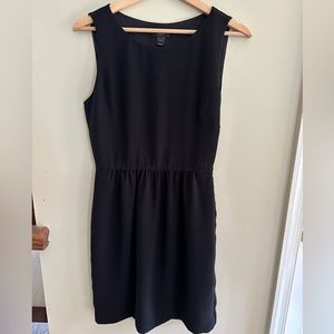 JCrew black sleeveless dress